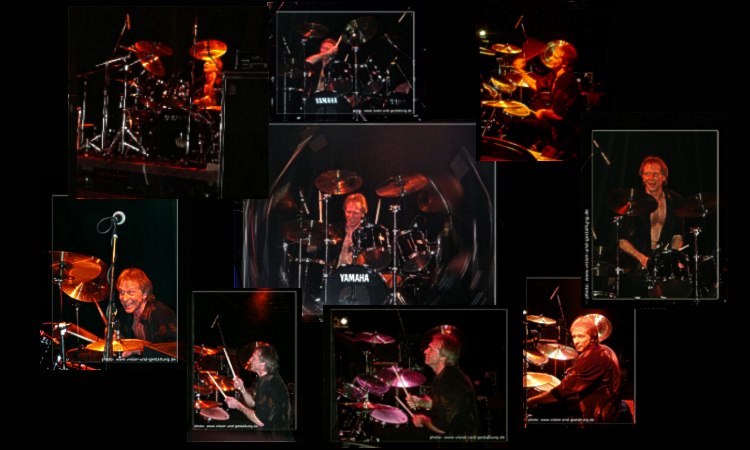 Bernd on Drums ->
